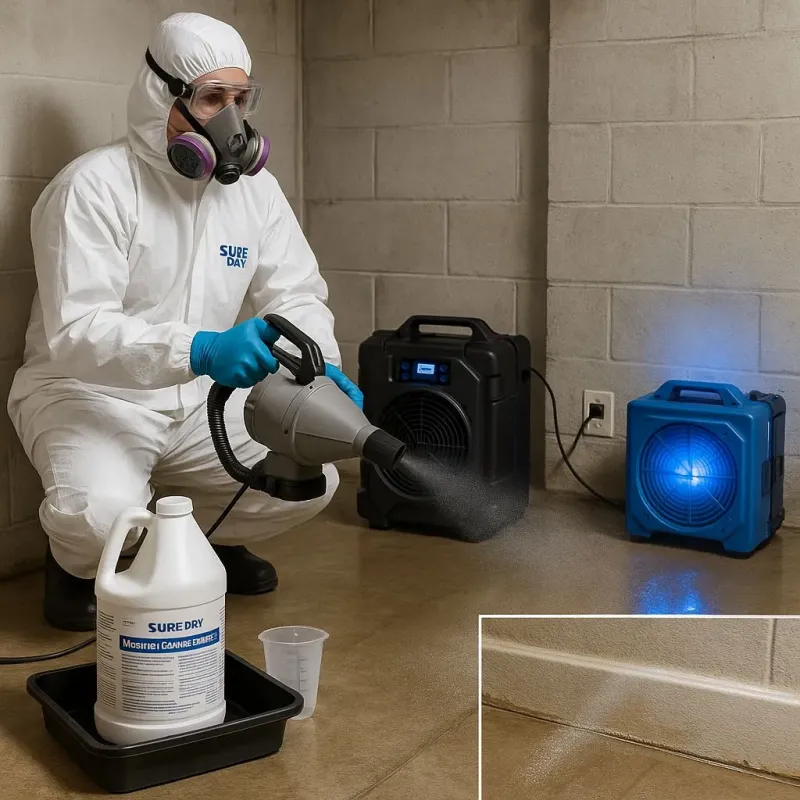 Sanitization and Odor Removal process in Marshville, NC